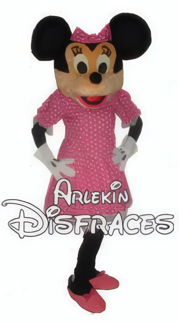 Personaje Minnie Mouse Rosa