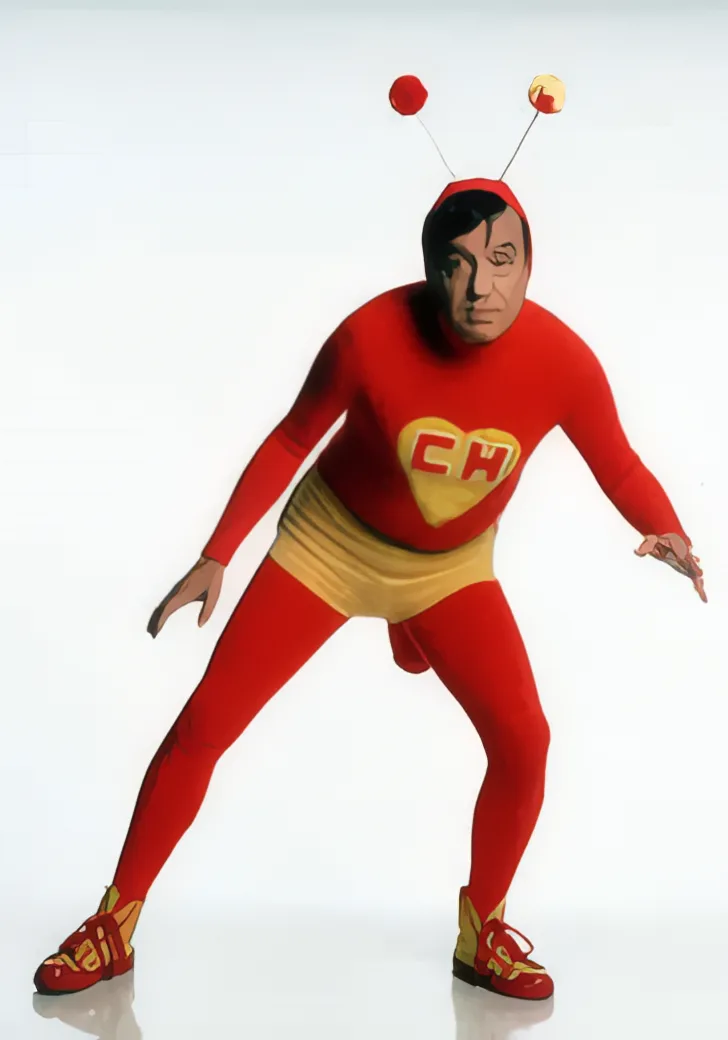 Disfraz del Chapulín Colorado