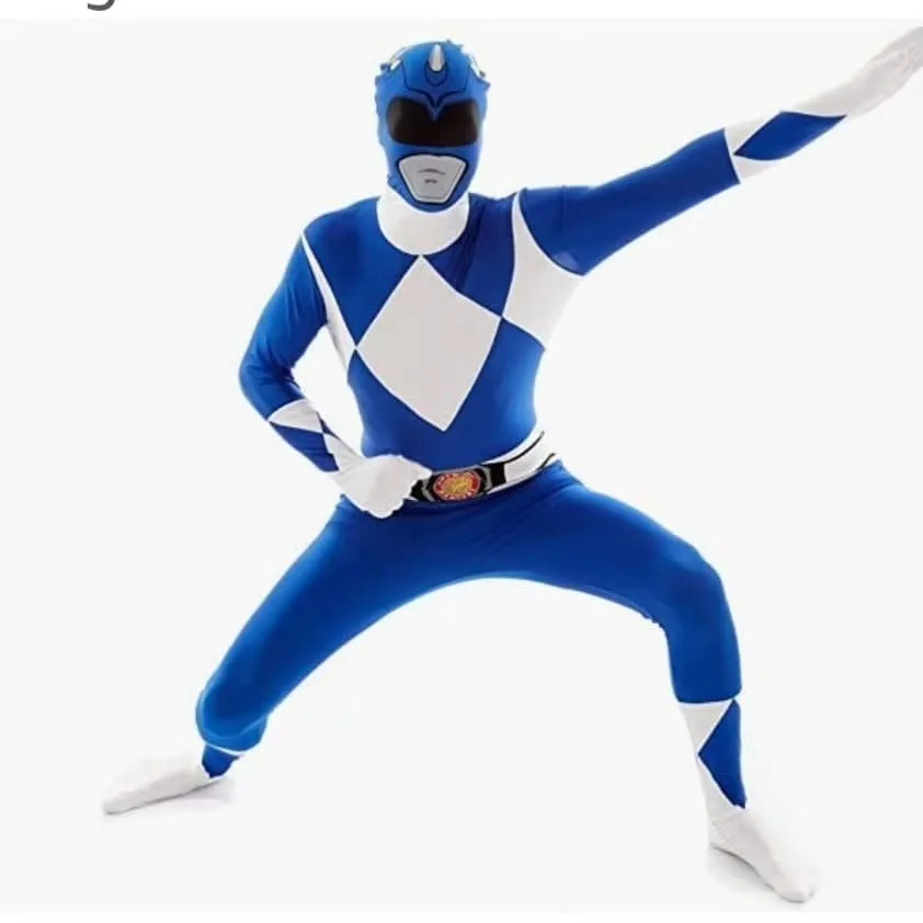 Disfraz de Power Ranger azul