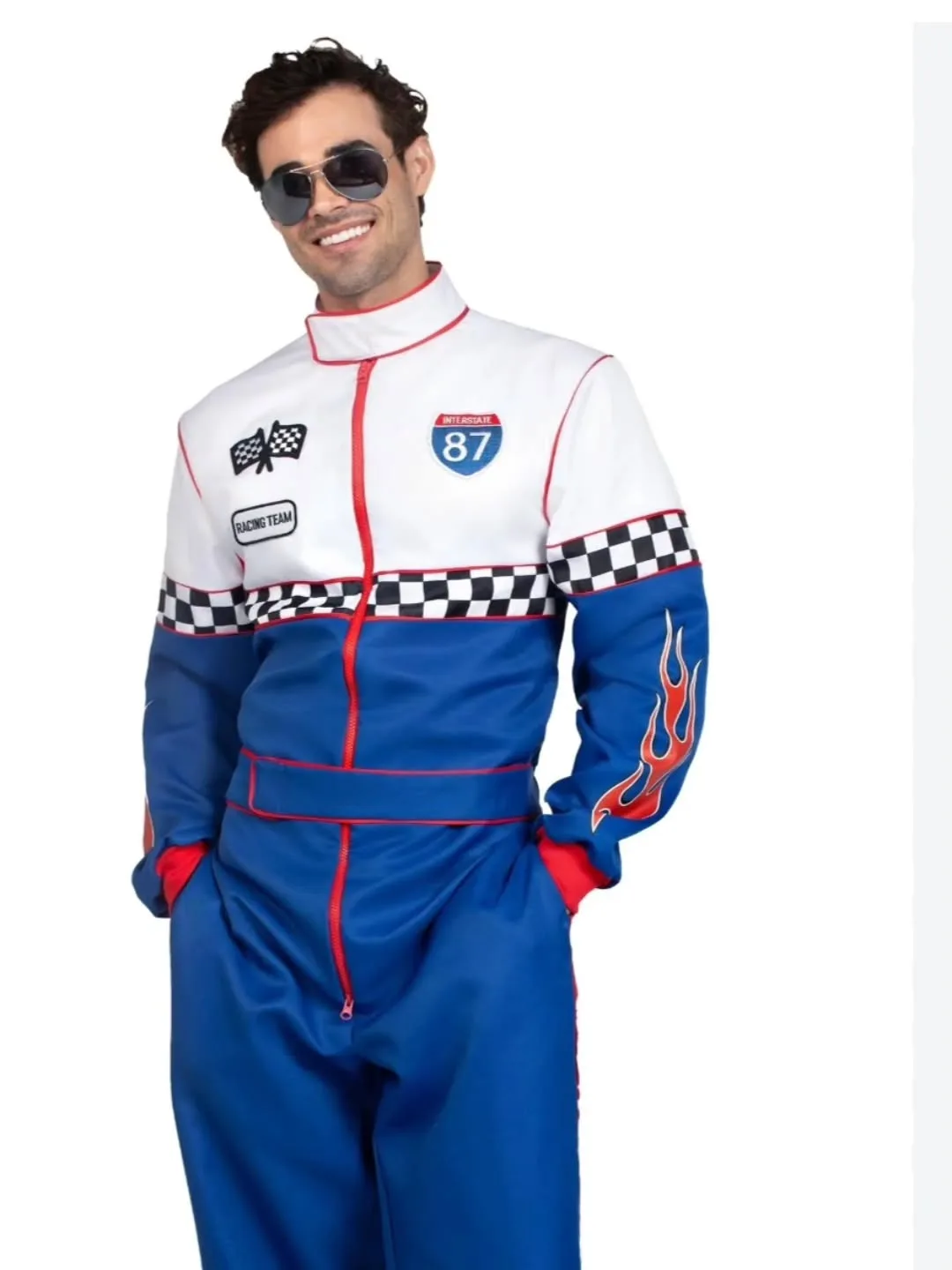 Disfraz de piloto de carreras